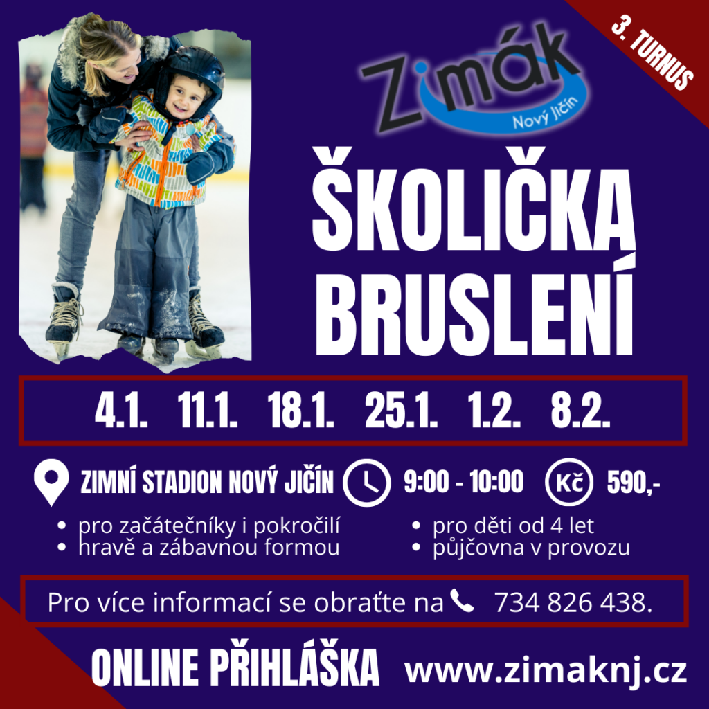 školička bruslení